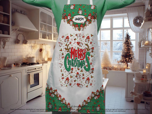 Kitchen Apron Holiday Design Christmas PNG Sublimation Kitchen Apron Christmas Winter Cold Kitchen Apron PNG Christmas Sublimation Design Christmas Kitchen Apron PNG