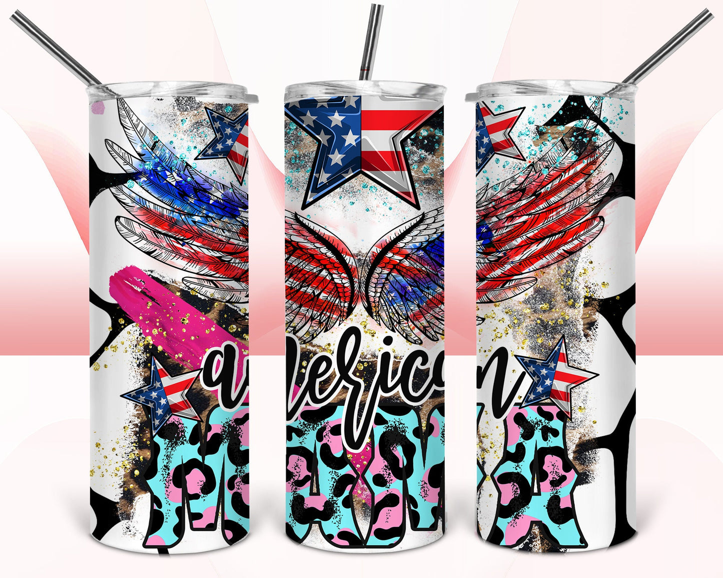10 America Tumbler Designs USA PNG Sublimation Tumbler 20oz American Bundle Tumbler PNG Tumbler America Sublimation Design American Tumbler